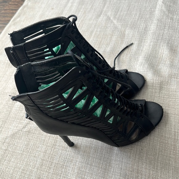 Anne Michelle 7 Black heels - Picture 1 of 4